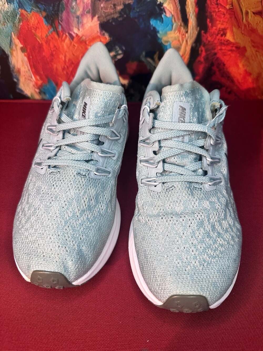 No.11 Nike Air Zoom Pegasus 36, Size 6.5 Ocean Cube Running Shoes